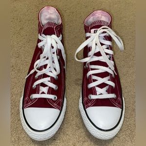 Maroon Chuck Taylor Converse High Top